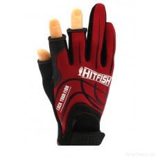 Перчатки HITFISH Glove-05 цв. Красный  р. L 175964